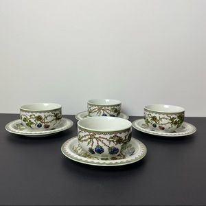 Goebel Brombeere West Germany Serving Bowls and Plates Berry Pattern